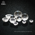 Calcium fluoride caF2 crystal ball lenses and half ball lenses